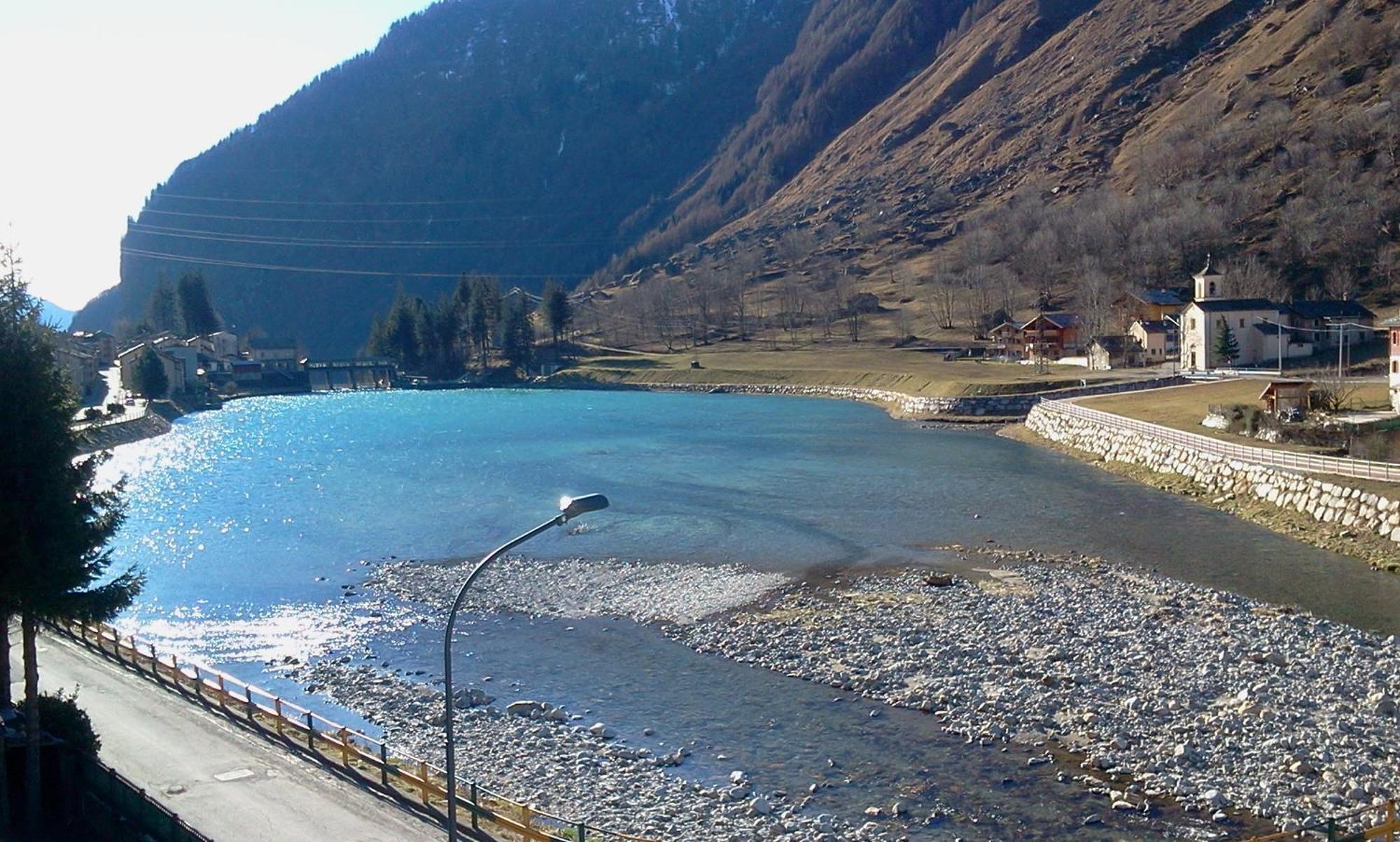 Mansarda Vista Lago A Campodolcino Exterior foto